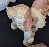 SHELL-ART-130  Anne's Shell Art - Figurine Elephant