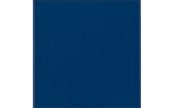 6-inch x 6-inch Navy Blue Tile