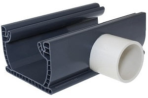 Side Adapter for 4-3/4" Wide Deck Drain with Removable Tops