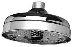 Showerhead, 8-inch round, Stainless Steel Raincan