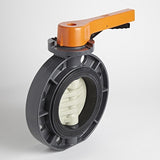 Butterfly Valve with Lever Handle, EPDM