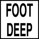 Foot Deep 6 x 6 Tile