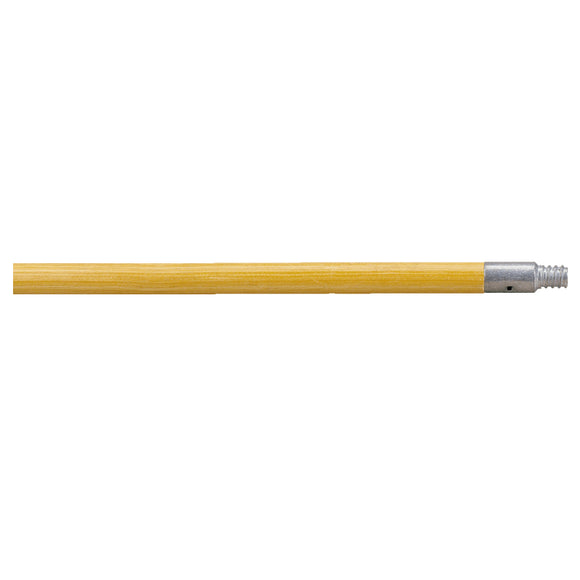 Wooden Handle with Threaded Steel Tip