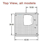 Low Profile Lifeguard Stand Top Diagram