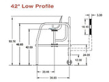 Low Profile Lifeguard Stand 42" High Seat 