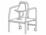 Low Profile Lifeguard Stand 42" Seat Height