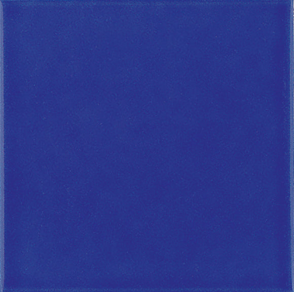 Cobalt Color 6x6 Waterline Pool Tile