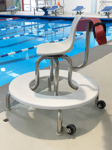 Portable Lifeguard Stand, 30" O-Series Guard Chair