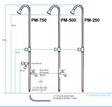 post-mount-wall-mount-shower-diagram