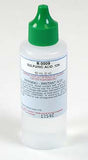 Taylor R-0009 Sulfuric Acid Reagent, 2-oz bottle