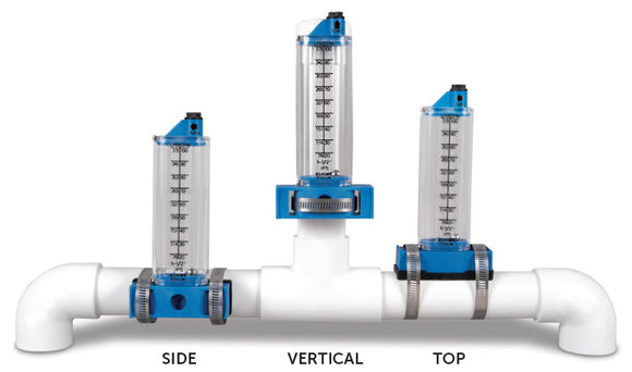 Rolachem Flow-meters Side Vertical, Top Mounted