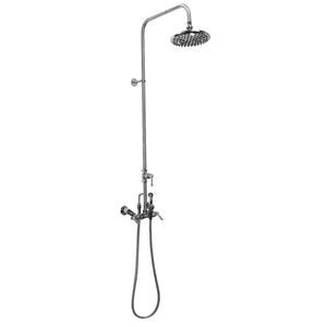 Wall Mount Hot and Cold Stainless Steel Shower